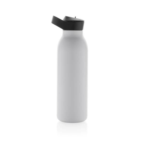 Obrázky: Flip-top lahev Avira Ara 500ml z rec.oceli, bílá, Obrázek 2