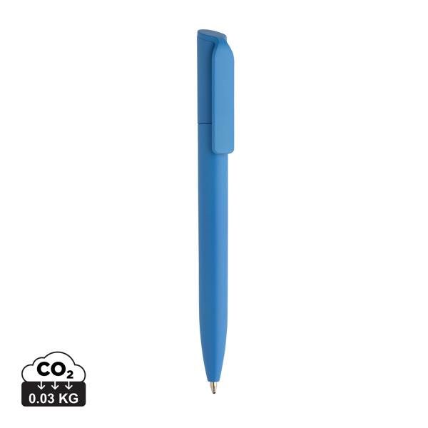 Obrázky: Světle modré mini pero z GRS recykl. plastu, Obrázek 8