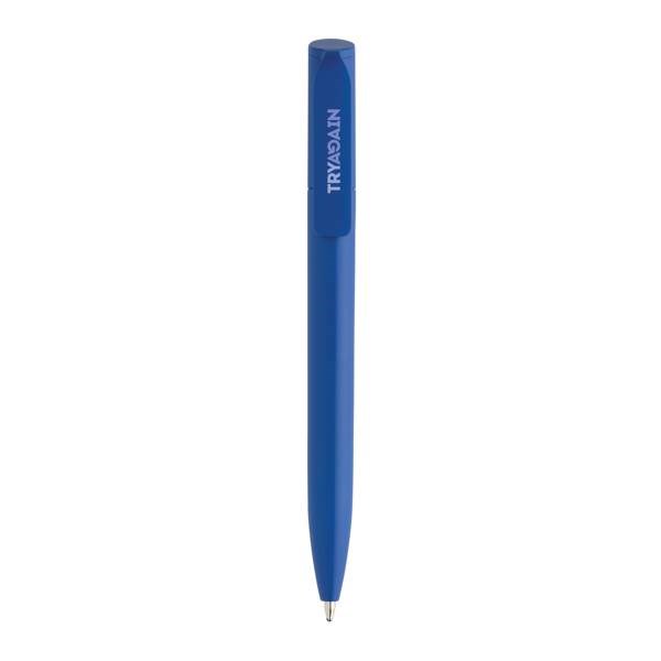 Obrázky: Středně modré mini pero z GRS recykl. plastu, Obrázek 4