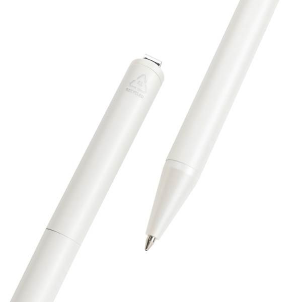 Obrázky: Bílé otočné pero z RCS recykl. hliníku, Obrázek 4