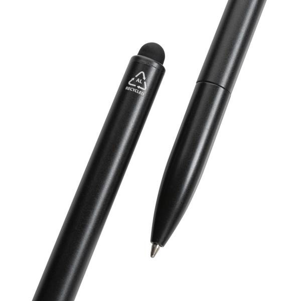 Obrázky: Černé pero se stylusem z RCS recykl. hliníku, Obrázek 4