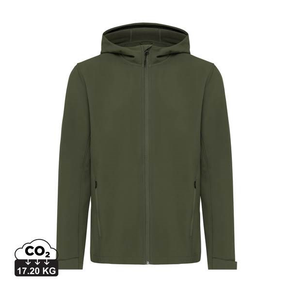 Obrázky: Pán. softshell bunda Makalu z rec. PES, khaki L, Obrázek 11