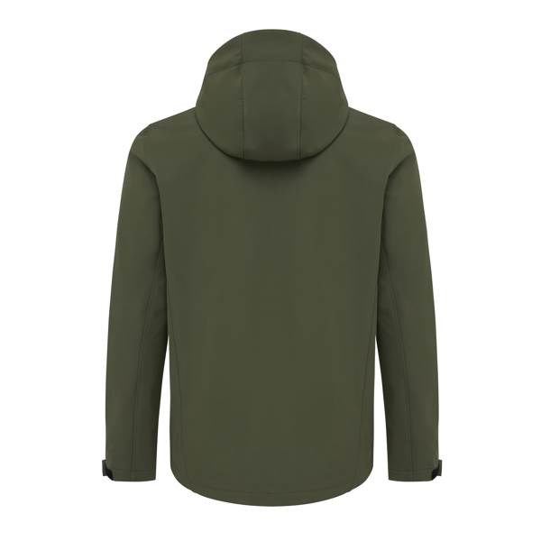 Obrázky: Pán. softshell bunda Makalu z rec. PES, khaki XL, Obrázek 2