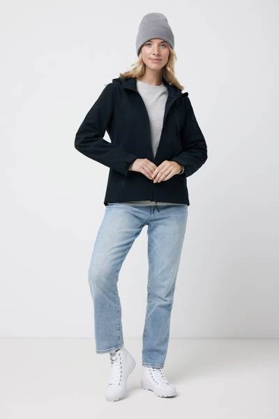 Obrázky: Dám. softshell bunda Makalu z rec. PES, černá XXL, Obrázek 6