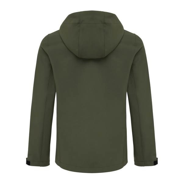 Obrázky: Dám. softshell bunda Makalu z rec. PES, khaki XL, Obrázek 2