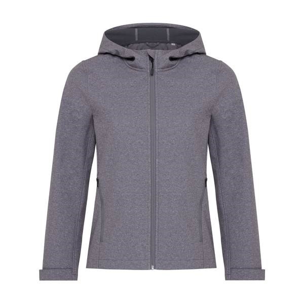 Obrázky: Dám. softshell bunda Makalu z rec. PES, šedá XL, Obrázek 3