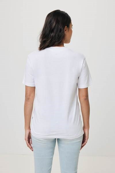 Obrázky: Unisex tričko Bryce, rec.bavlna, bílé 4XL, Obrázek 5