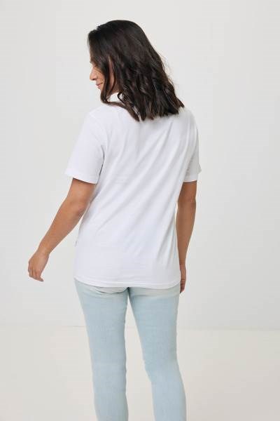 Obrázky: Unisex tričko Bryce, rec.bavlna, bílé 4XL, Obrázek 7
