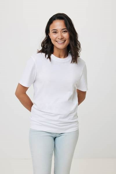 Obrázky: Unisex tričko Bryce, rec.bavlna, bílé 4XL, Obrázek 12