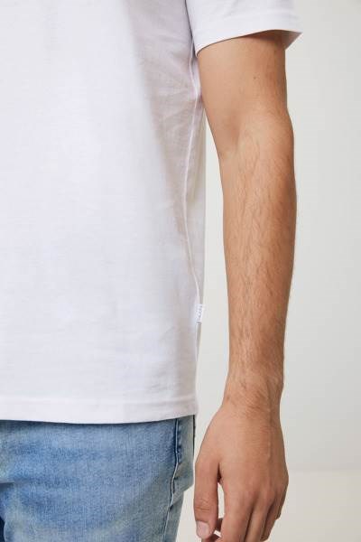 Obrázky: Unisex tričko Bryce, rec.bavlna, bílé 4XL, Obrázek 19