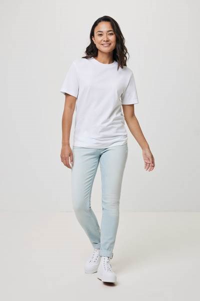 Obrázky: Unisex tričko Bryce, rec.bavlna, bílé 4XL, Obrázek 26