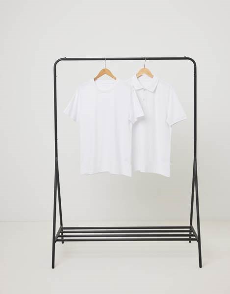 Obrázky: Unisex tričko Bryce, rec.bavlna, bílé 4XL, Obrázek 45
