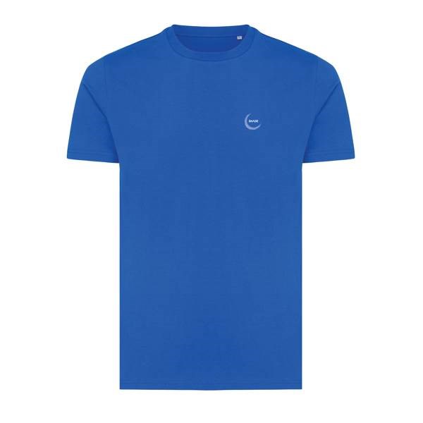 Obrázky: Unisex tričko Bryce, rec.bavlna, král. modré XL, Obrázek 3