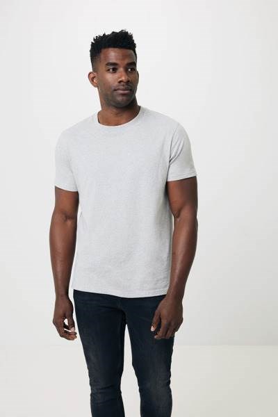 Obrázky: Unisex tričko Manuel, rec.bavlna, šedé 4XL, Obrázek 2