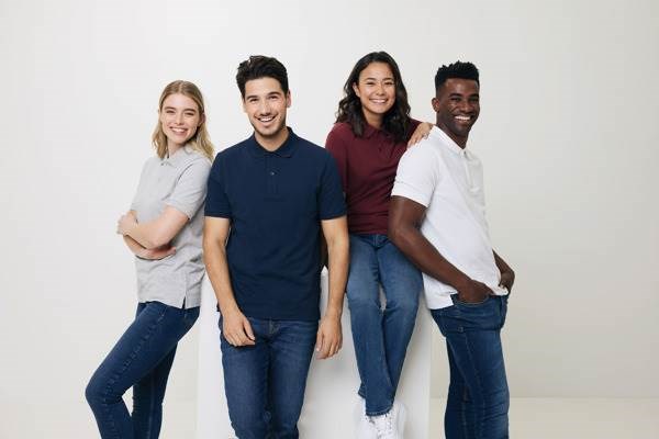 Obrázky: Polokošile Yosemite 220, unisex, rec.ba, bílá 4XL, Obrázek 9