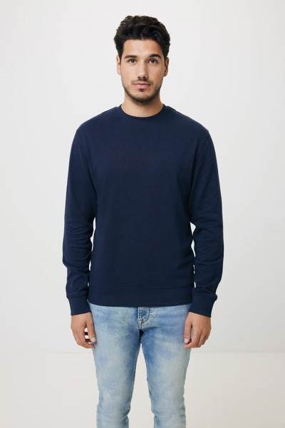 Obrázky: Unisex mikina Zion 340 z rec. bavlny, nám. modrá 4XL, Obrázek 2