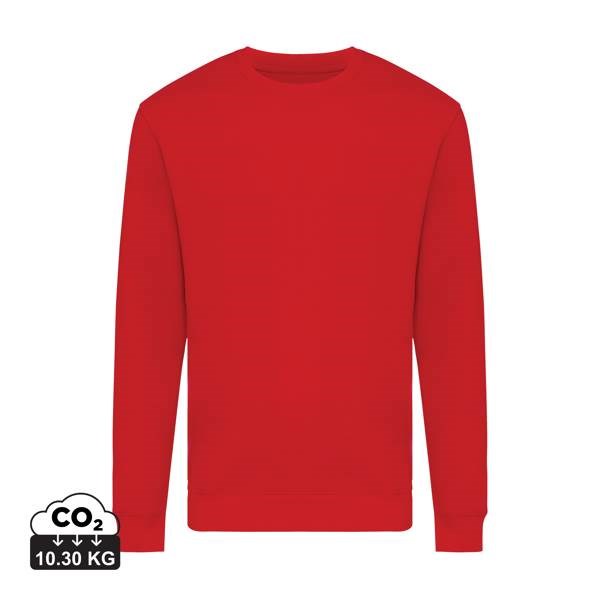 Obrázky: Unisex mikina Zion 340 z rec. bavlny, červená XS, Obrázek 4