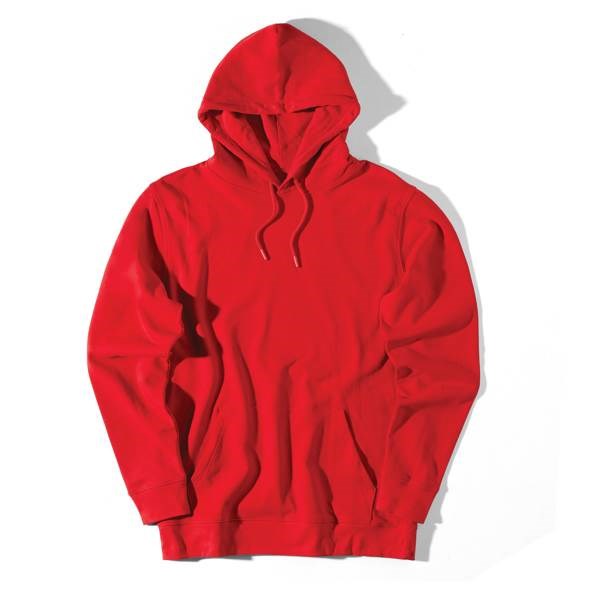 Obrázky: Mikina Jasper s kapucí, rec.bavlna, červená M, Obrázek 3