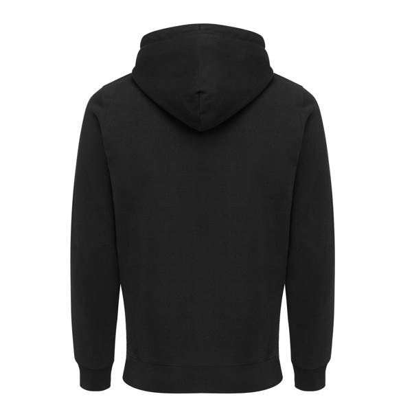 Obrázky: Mikina na zip s kapucí Abisko 340, černá 4XL, Obrázek 2