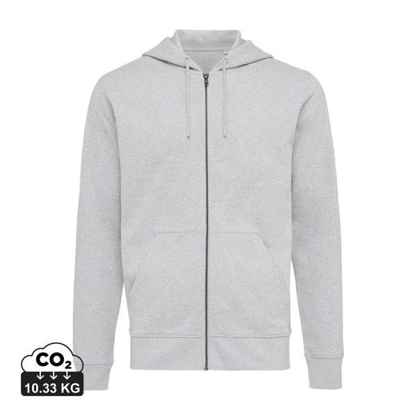 Obrázky: Mikina na zip s kapucí Abisko 340, šedá 4XL, Obrázek 5