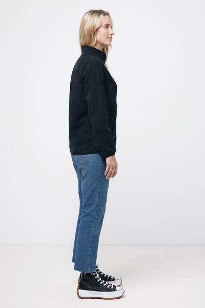 Obrázky: Microfleece bunda na zip Talung z rec.PES, černá S, Obrázek 14