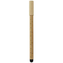 Obrázky: Bambusové pero bez inkoustu s natištěným pravítkem