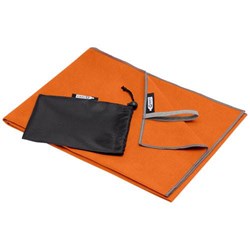 Obrázky: Oranžový rychleschnoucí ručník 50x100 cm v obalu