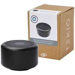 Obrázky: 3W mini Bluetooth® reproduktor z recykl. hliníku