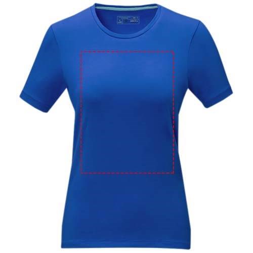 Obrázky: Ekologické GOTS dámské tričko 200g, kr. modrá, XL, Obrázek 6