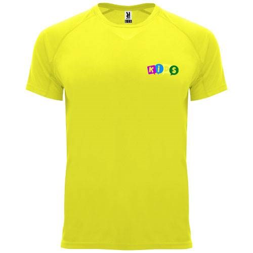 Obrázky: Dětské funkční tričko 135 fluor. žlutá, vel. 8, Obrázek 7