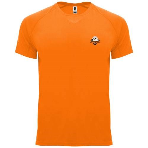 Obrázky: Dětské funkční tričko 135 fluor. oranžová, vel. 4, Obrázek 7