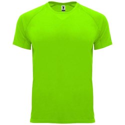 Obrázky: Dětské funkční tričko 135 fluor. zelená, vel. 4
