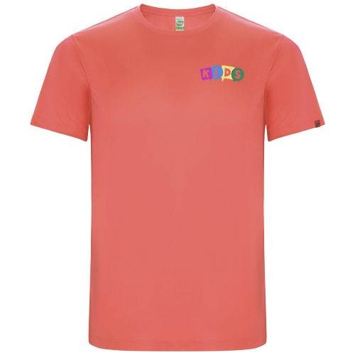 Obrázky: Dětské sport. PES triko 135,fluor. korálová,vel.4, Obrázek 7