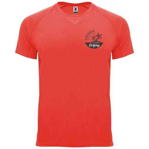 Obrázky: Pán.funkční triko Bahrain 135, fluor. červené XL, Obrázek 3