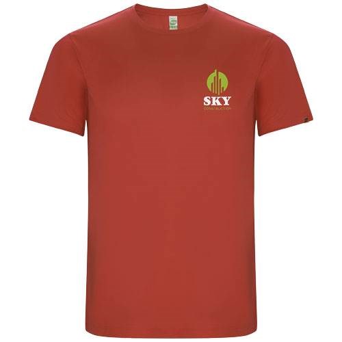 Obrázky: Imola pán.triko 135 CONTROL-DRY z RPES, červené 3XL, Obrázek 3