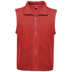 Obrázky: Bellagio 300, unisex fleecová vesta červená L