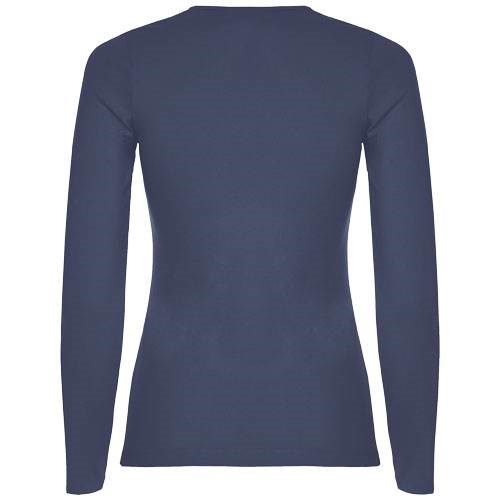 Obrázky: Extreme 160 dám. triko, dl. rukáv, denim. modré XL, Obrázek 2