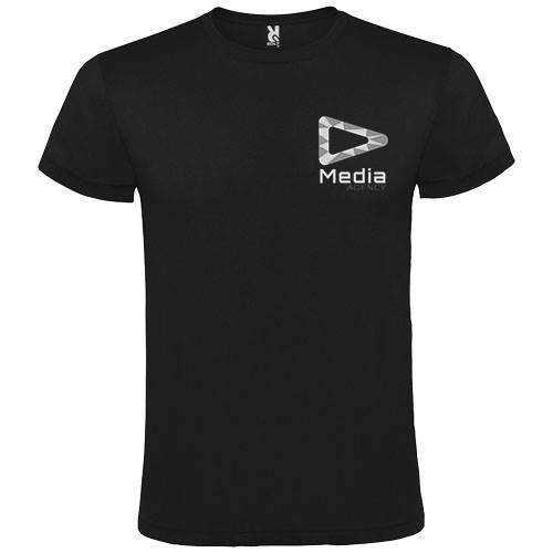 Obrázky: Černé unisex tričko Atomic 150, XXXL, Obrázek 3