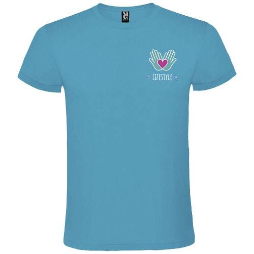 Obrázky: Tyrkysové unisex tričko Atomic 150, XL, Obrázek 3