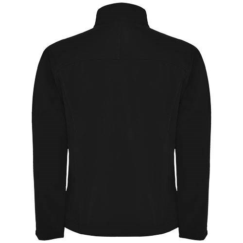 Obrázky: Černá unisex softshellová bunda Rudolph XXXL, Obrázek 2