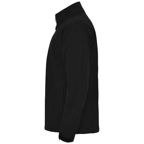 Obrázky: Černá unisex softshellová bunda Rudolph XXL, Obrázek 5