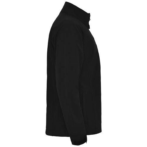 Obrázky: Černá unisex softshellová bunda Rudolph XXXL, Obrázek 6
