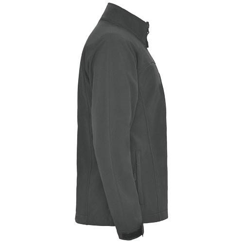 Obrázky: Tm.šedá unisex softshellová bunda Rudolph L, Obrázek 6
