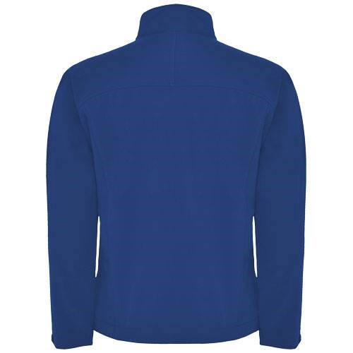 Obrázky: Modrá unisex softshellová bunda Rudolph XXL, Obrázek 2