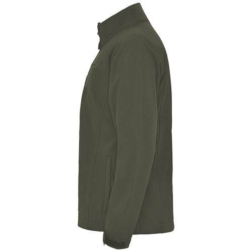 Obrázky: Zelená unisex softshellová bunda Rudolph M, Obrázek 5
