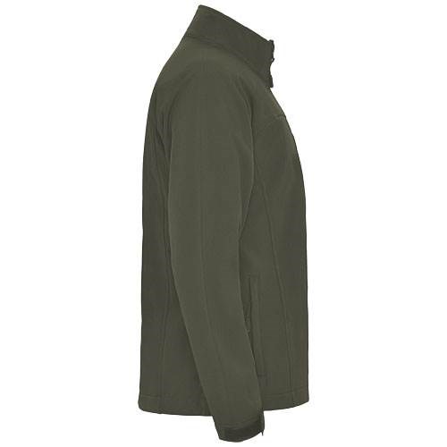 Obrázky: Zelená unisex softshellová bunda Rudolph XXL, Obrázek 6