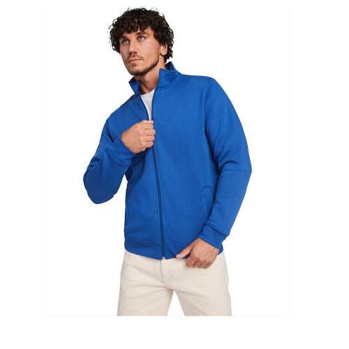 Obrázky: Bílá unisex mikina na zip Ulan 280, XXXL, Obrázek 6