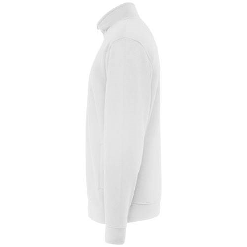 Obrázky: Bílá unisex mikina na zip Ulan 280, XXXL, Obrázek 7