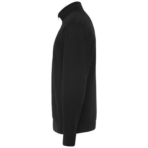 Obrázky: Černá unisex mikina na zip Ulan 280, XL, Obrázek 7