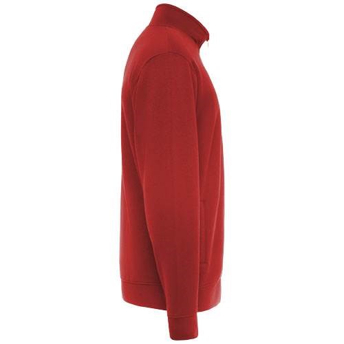 Obrázky: Červená unisex mikina na zip Ulan 280, S, Obrázek 8